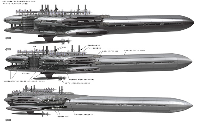 トゥランの主力戦艦